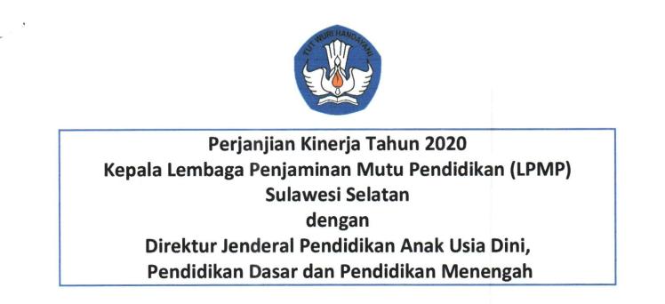PK Kepala LPMP Sulawesi Selatan 2020